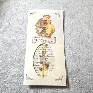 #293 Franciscan Friars of the Atonement St Anthony Pray For Us Medal Necklace